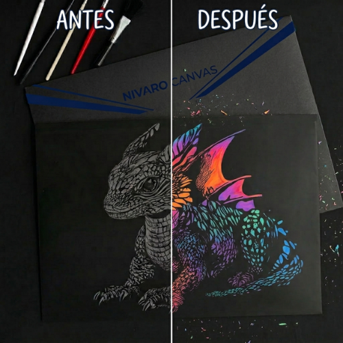 Nivaro Canva | Láminas para Rascar